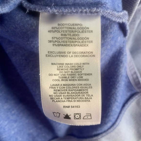 Calvin Klein Periwinkle Hoodie - Picture 6 of 10